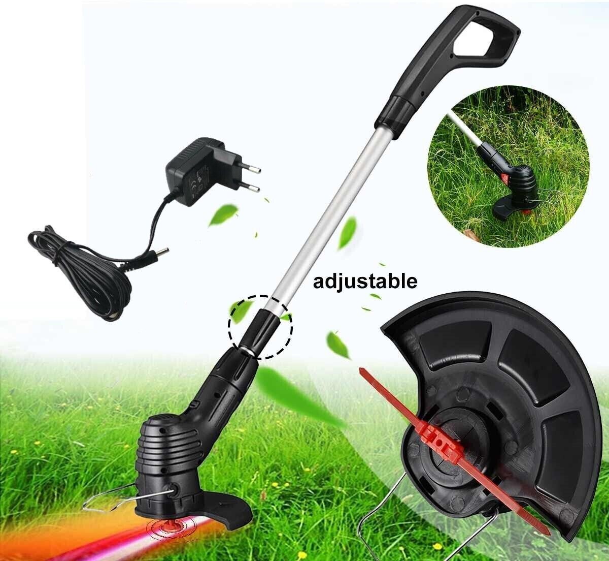 Tagliaerba Tosaerba Elettrico Portatile Ricaricabile Telescopico Erba Prato reb