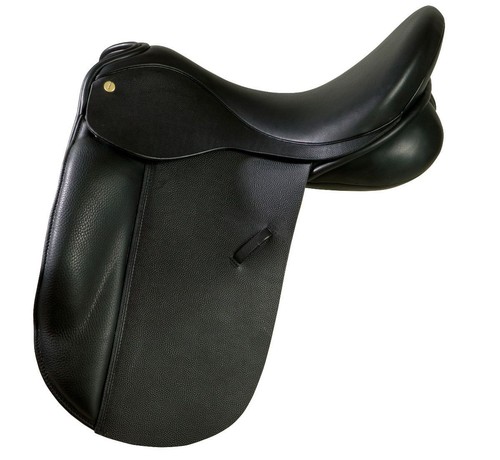 Stübben Avalon 17" Mocca Dressursattel – Pferdesattel Shop