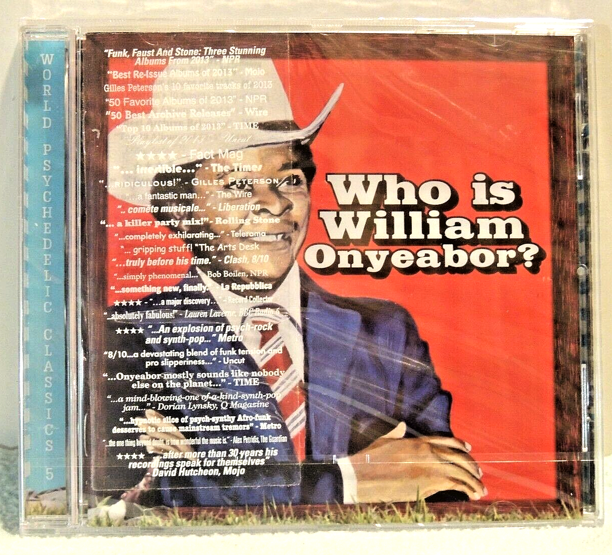 Afro Funk】Who is William Onyeabor? 3LP World Psychedelic