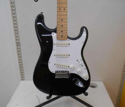 Fender Japan Electric Guitar Stratocaster Black ST-STD Used