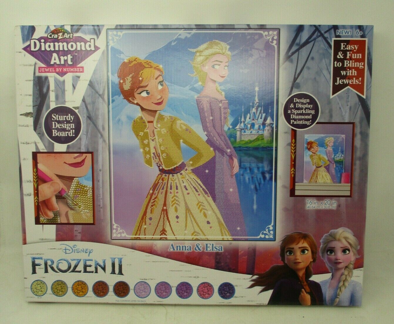 Cra-Z-Art Diamond Art Jewel By Number 16