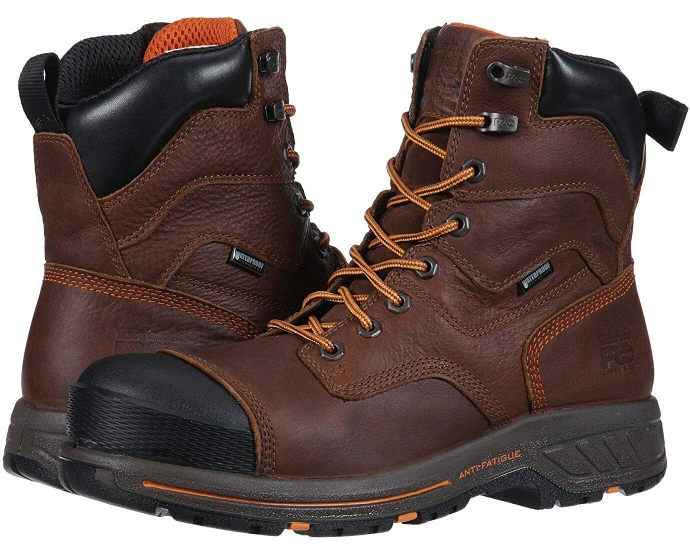 

Мужские водонепроницаемые ботинки Timberland HELIX HD 8 дюймов TB0A1RW4-214 с композитным носком, Коричневый