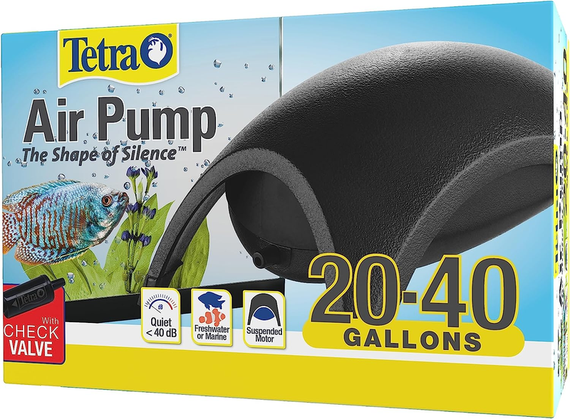 Tetra Whisper Air Pump, For aquariums, Quiet, Powerful Airfl