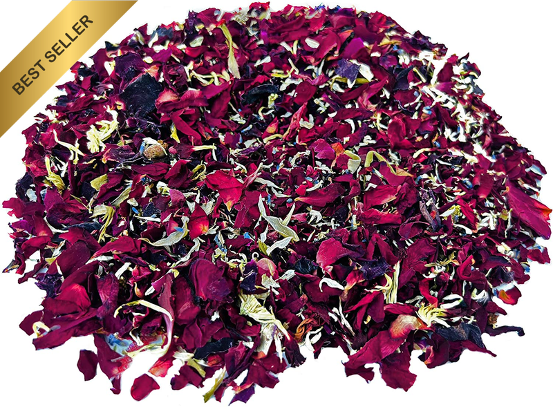 Wedding Confetti Dried Flower Petals - 100% Natural Biodegradable for Wedding an