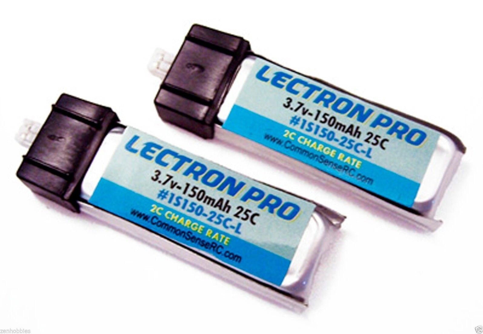 New 2 Lectron 1S 3.7V 150mAh 25C Lipo Battery FOR ParkZone Night Vapor T-28 J-3