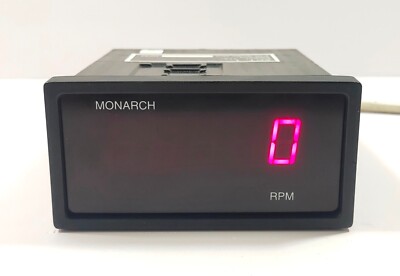 MONARCH INSTRUMENT ACT1B PANEL TACHOMETER RPM ACT-1B 115VAC