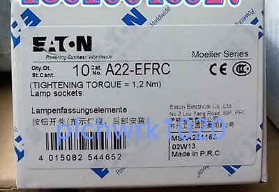 1 PCS NEW EATON Button Lamp holder A22-EFRC