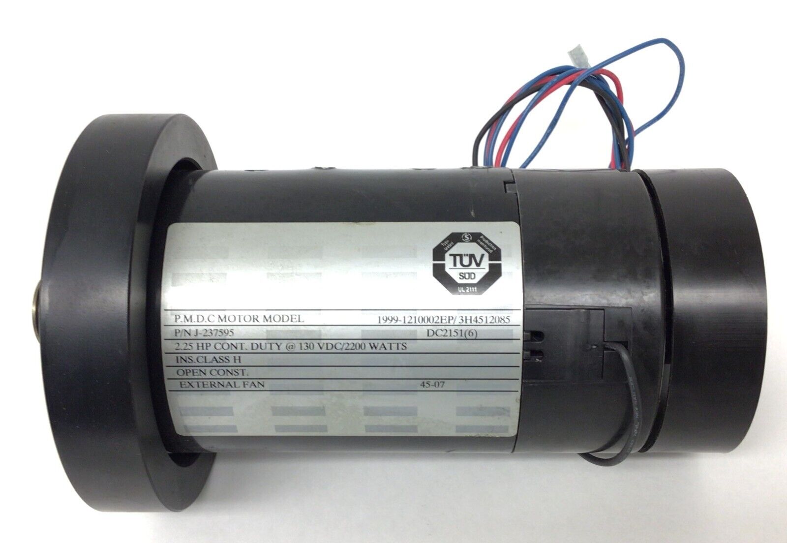Image Epic Nordictrack Treadmill Dc Drive Motor with Flywheel MFR J-23795 286633 Image Epic Nordictrack Treadmill Dc Drive Motor with Flywheel MFR J-23795 286633