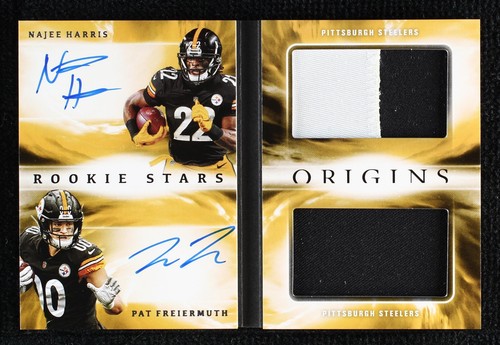 2021 Panini Origins Najee Harris Pat Freiermuth #RDA-PS