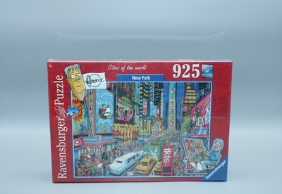 🧩NEU: New York Cities of the world Puzzle Ravensburger 925 Teile jigsaw 🧩