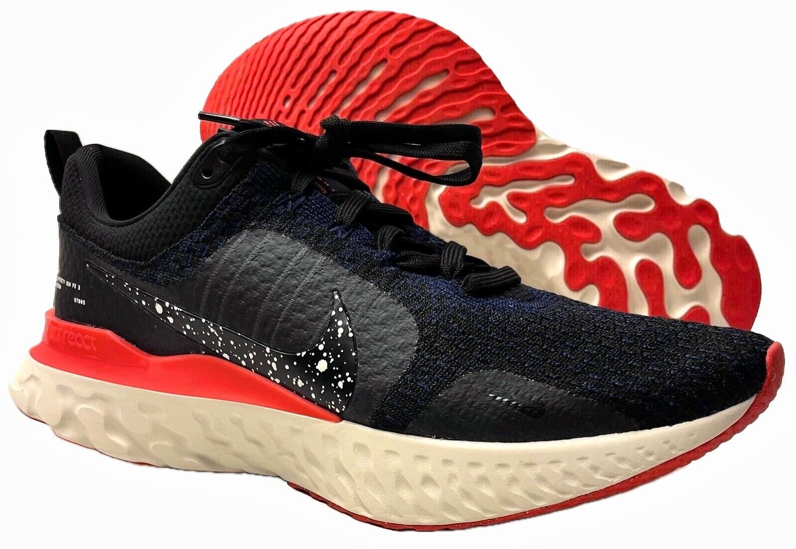 NIKE React Infinity Run FlyKnit 3 DZ3014-002 Black/Obsidian (MEN'S 14) *NO LID* | eBay NIKE React Infinity Run FlyKnit 3 DZ3014-002 Black/Obsidian (MEN'S 14) *NO LID* | eBay