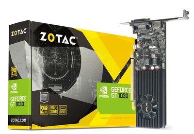 ZOTAC GeForce GT 1030 2GB GDDR5 64-bit PCIe 3.0 DirectX 12 HDCP Ready Low Pro...
