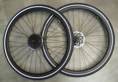SHINING RIMS DC 3.0 RIM W/SCHWALBE SPICER PLUS 700 X 35C BIKE WHEELSET WWH18