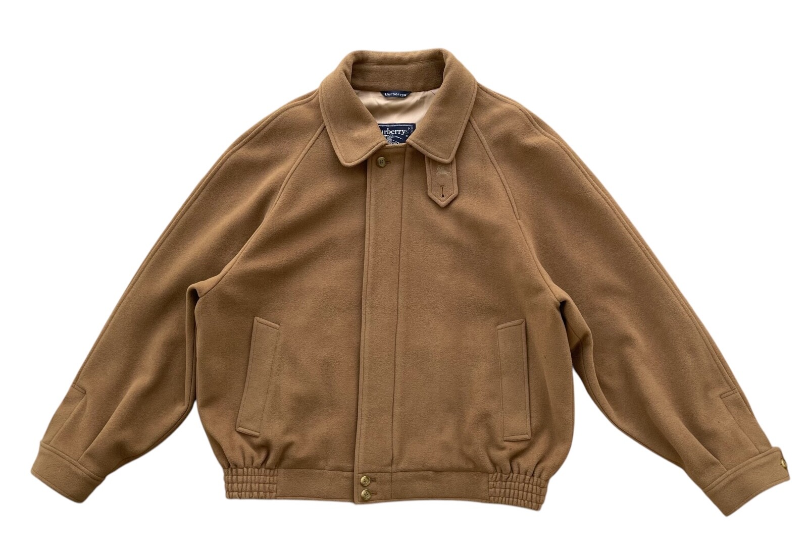 テ*モ様 vtg Burberry wool bomber jacket Burberry London vintage merino wool bomber jacket Size 6/L