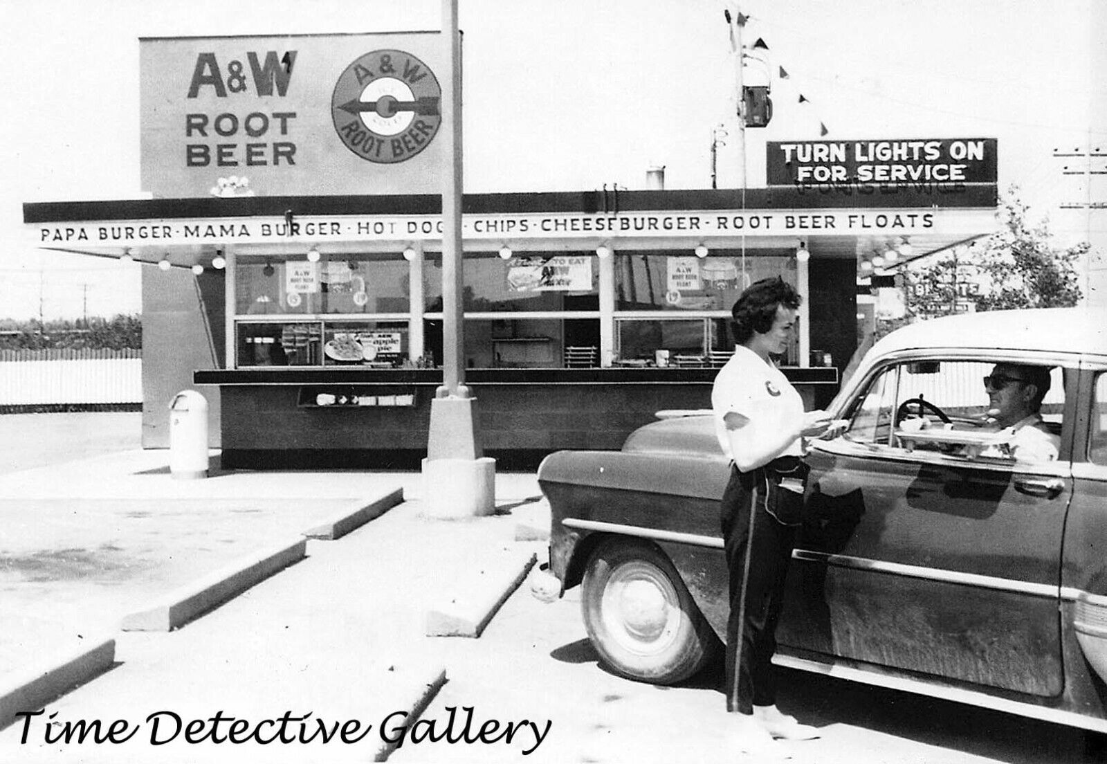 Vintage A&W Root Beer Stand - 1950s - Vintage Photo Print | eBay Vintage A&W Root Beer Stand - 1950s - Vintage Photo Print | eBay