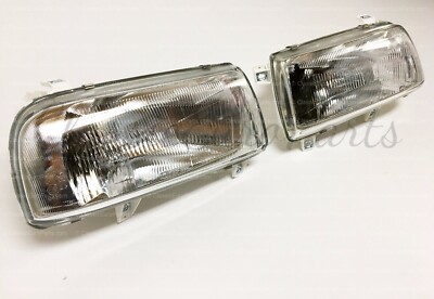 VW Vento Jetta Mk3 HEADLIGHTS Euro LHD 1992 1999 Left + Right kit