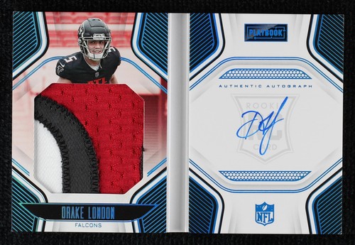 2022 Panini Playbook Drake London #207