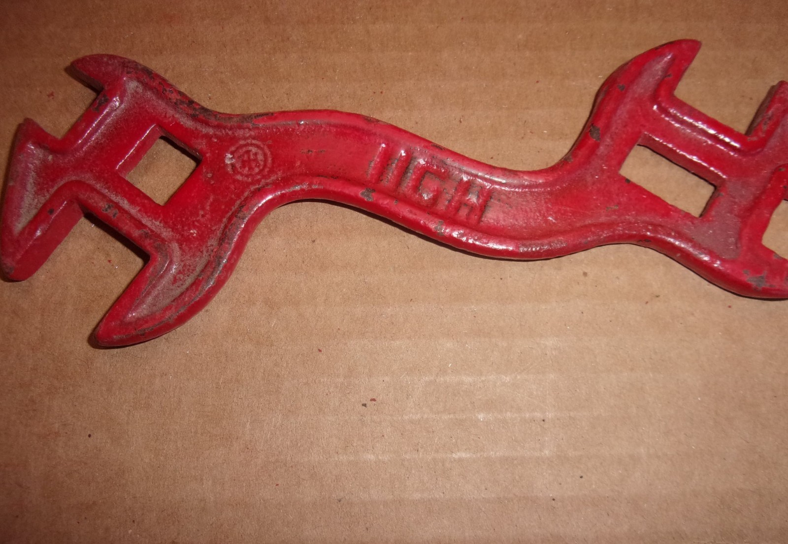 Vintage IH IHC Combination Plow Wrench Tool - International Harvester