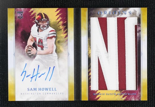2022 Panini Origins Sam Howell #BPA-SHO