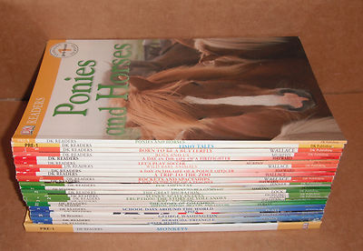 Lot of 25 DK Readers Books Level 1,2 & 3 Paperback NEW