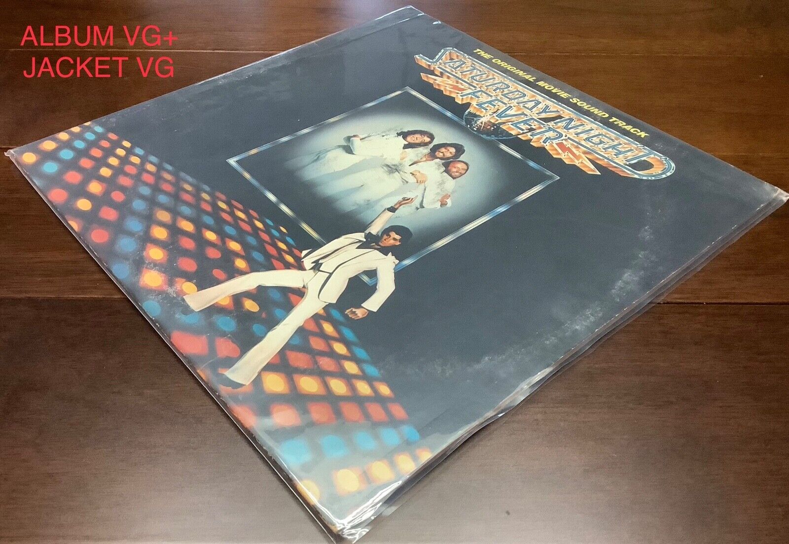 Title:Saturday Night Fever (Movie Sound Track):Classic Rock Vinyl Records/LPs/Albums/R&B/Blues/Jazz/Classical/Lot/60s 70s 80s