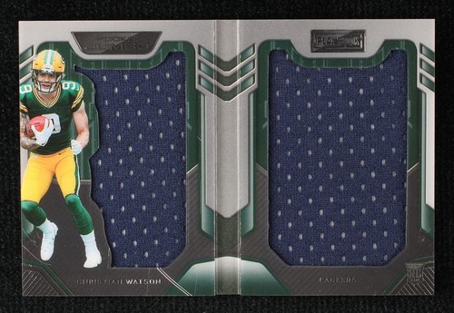 2022 Panini Playbook Christian Watson #RJM-15