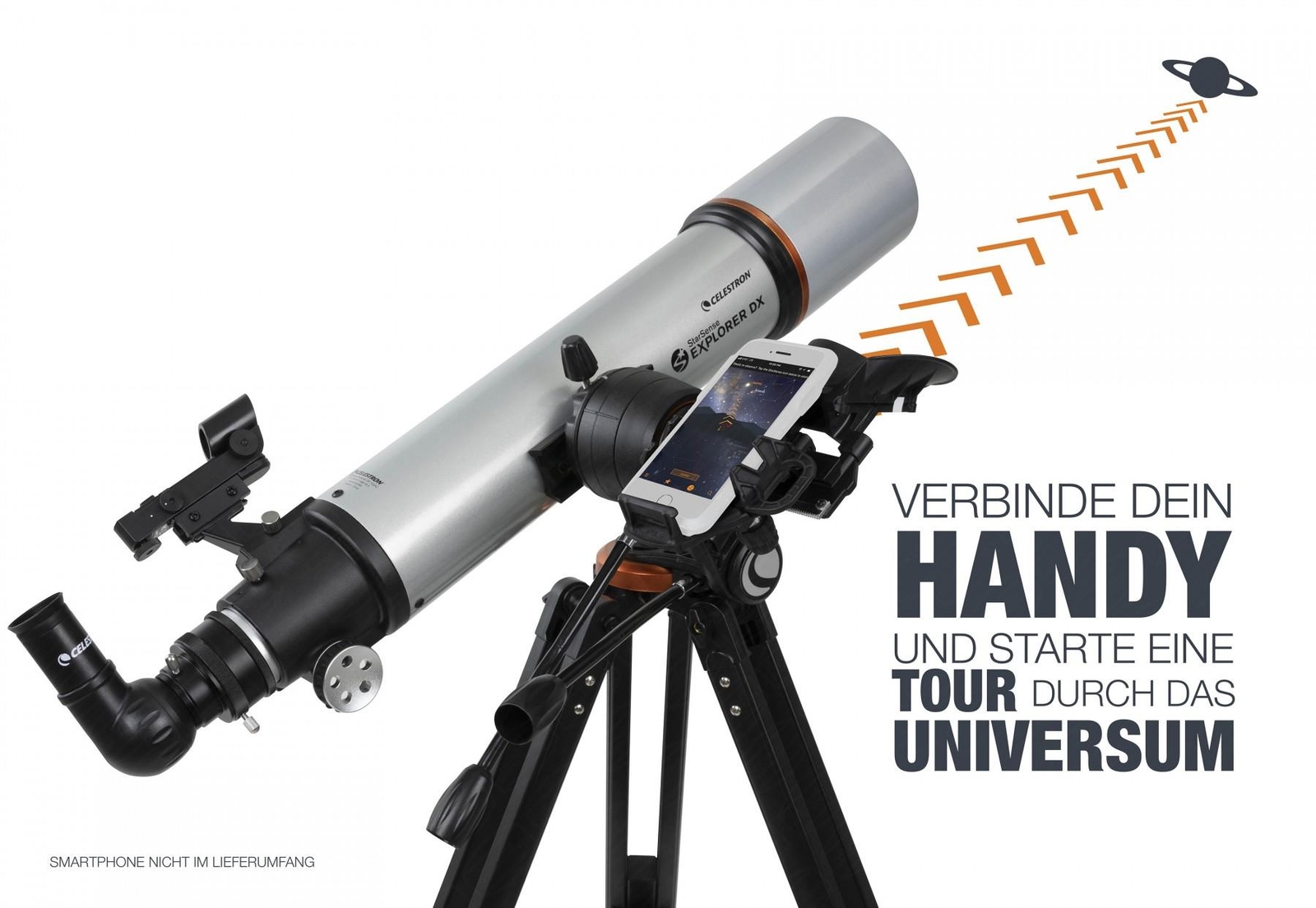 CELESTRON StarSense Explorer DX 102AZ Smartphone App-Enabled Refractor Telescope