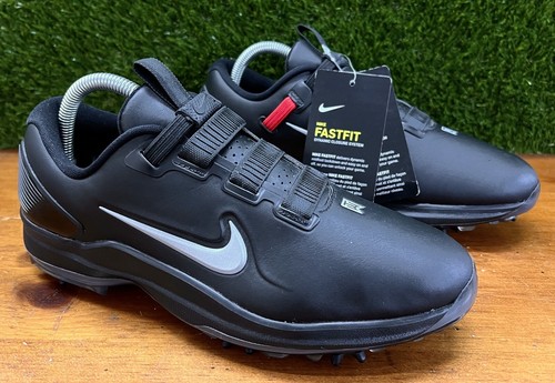 NIKE 軟式 Nike Tiger Woods TW71 Fast Fit White Black Golf Shoes CD6302