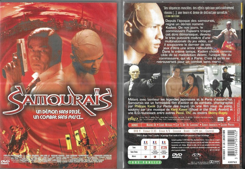 Dvd - Samourais Avec Cyril Mourali, Mai Anh Le, Yasuaki Kurata, Said Serrari