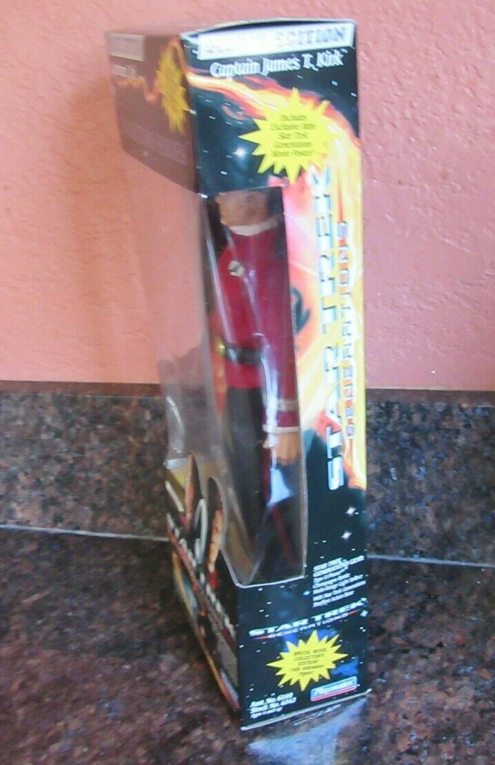 Playmates Star Trek Generations Movie Edition Cpt James T. Kirk Collector Series