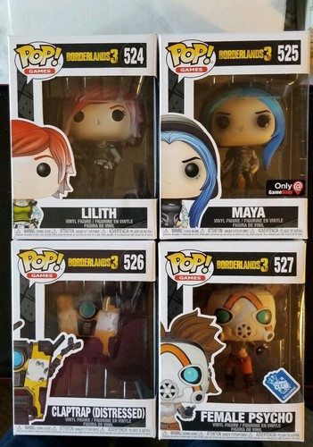 ゲームキャラクター funko pop ! psycho female borderlands Amazon.com: POP Borderlands 3 Female Psycho Vinyl Figure 527