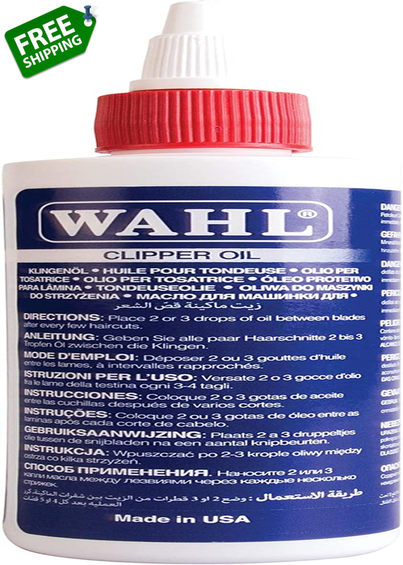 Clipper Oil, Blade Oil for Hair Clippers, Beard Trimmers and Shavers, Lubricatin