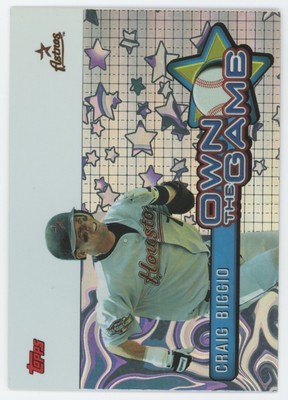 2005 Topps Own the Game Houston Astros Baseball Card #18 Craig Biggio