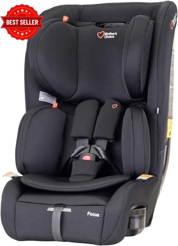 Focus: the Ultimate Forward-Facing Harnessed Car Seat for 6 Months to 8 Years -