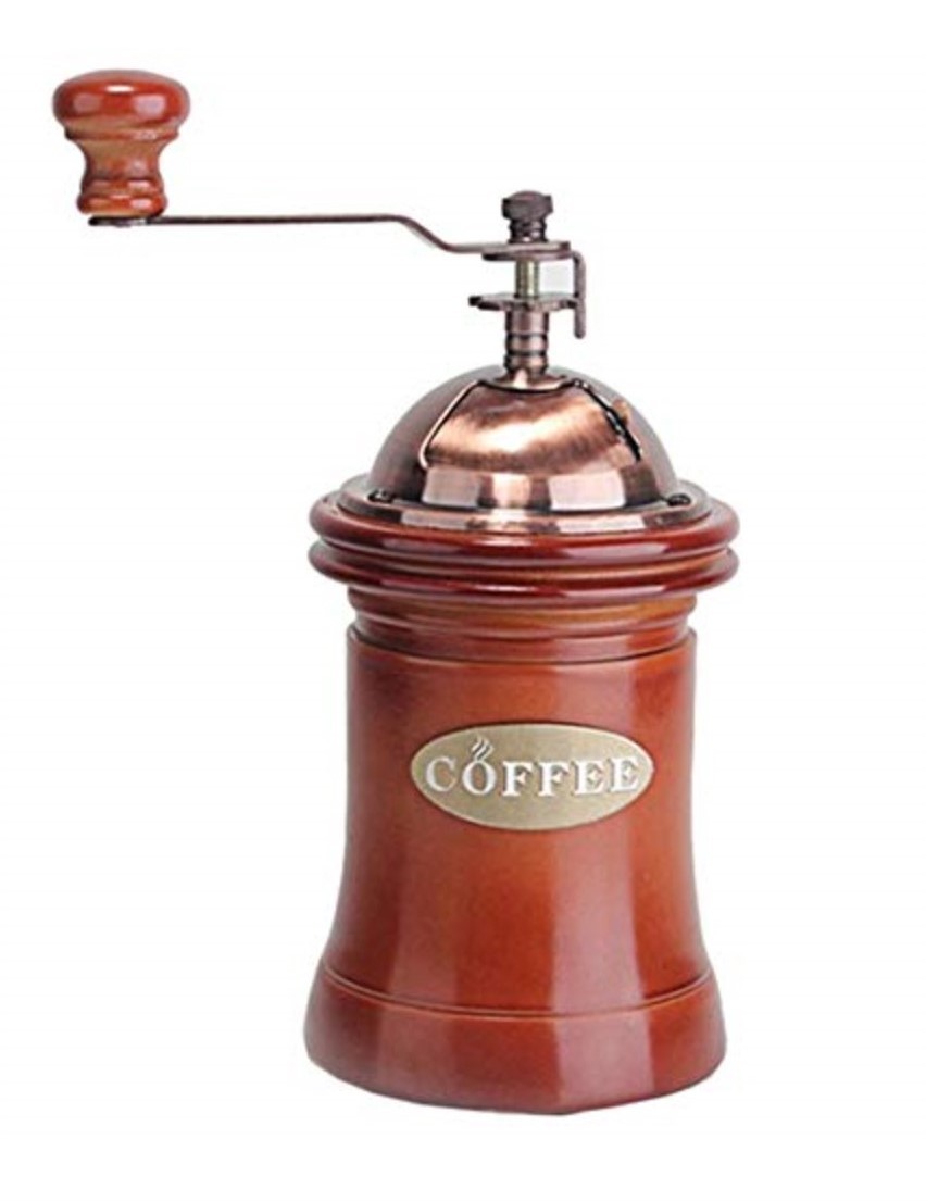 SODIAL Noble Coffee Grinder Hand Coffee Grinder Household Mini Manual Mill