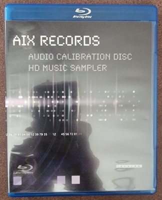 AIX Records - Blu-Ray Audio Calibration Disc and HD Music Sampler