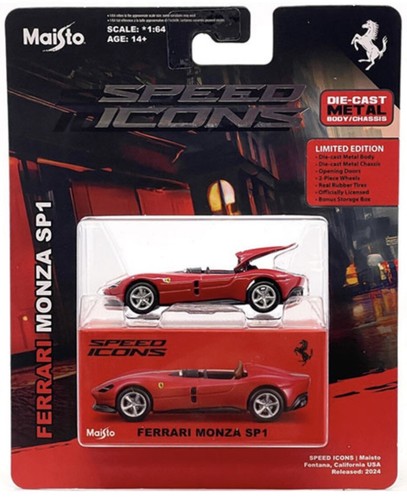 Maisto Ferrari Model Kit 6個セット Maisto Assembly Line Enzo Ferrari Die-Cast Metal Body Model