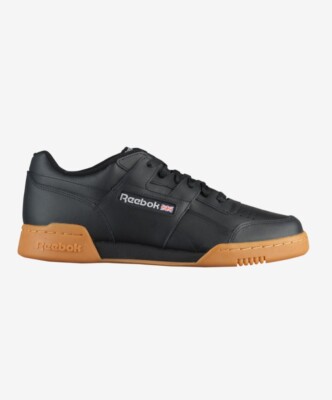 NIB~ Reebok sz 14 Mens Classic Plus Training Sneaker Shoes Black Grey gum CN2127