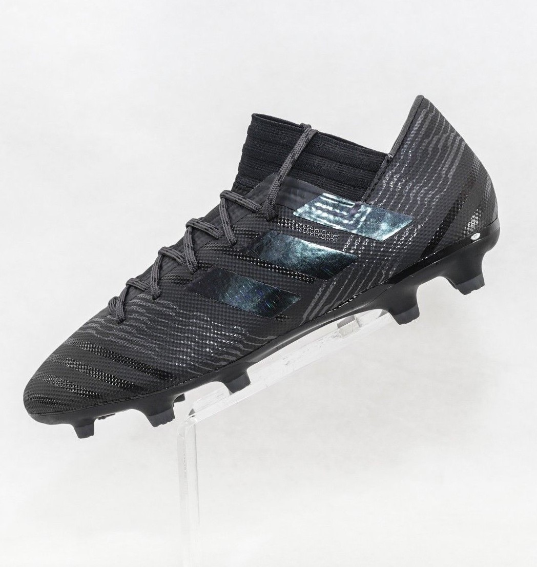 all black football boots