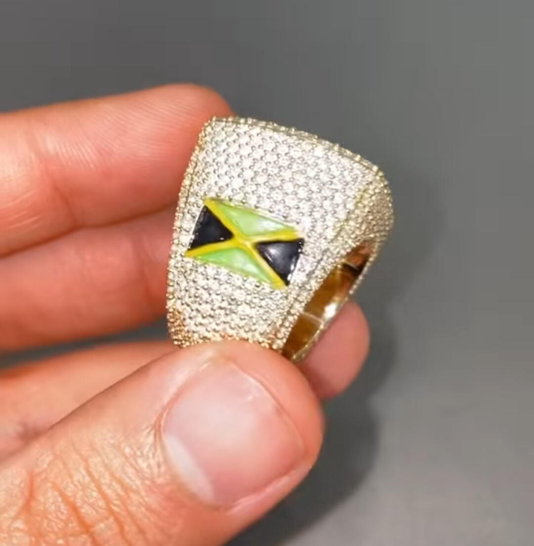 Pre-owned Online0369 Customized Initial Name Mens Ring In 2 Ct Rd Cubic Zirconia Annealing Ring In White