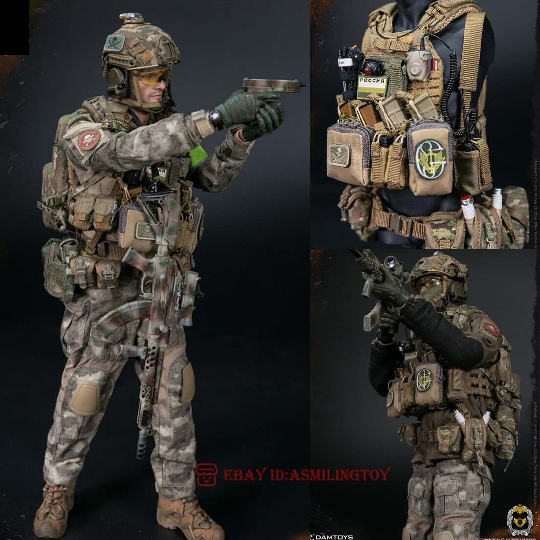 DAMTOYS Dam 78075 SPECIAL OPERATIONS FORCES OF RUSSIA 1/6