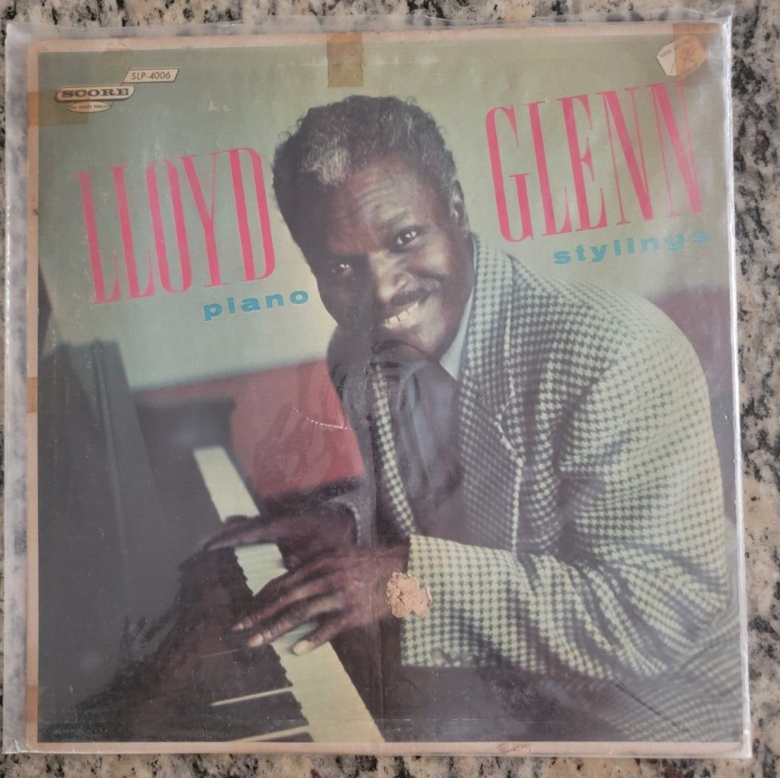 Lloyd Glenn ~ Piano Stylings ~ 1957 LP Blues R&B Jazz Score