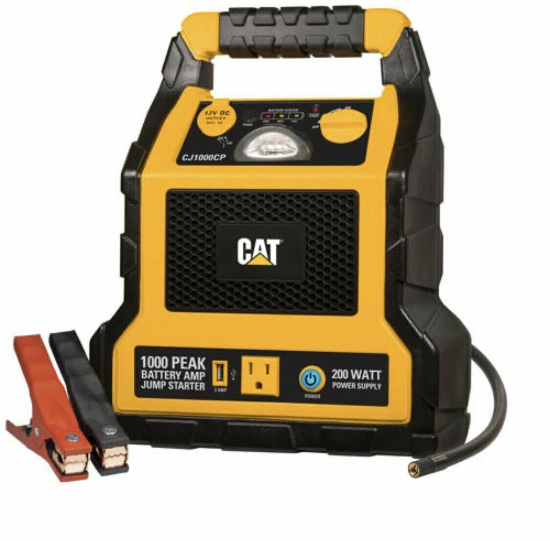 Cat Cj1000cp 1000 Peak Amp Jump Starter, Power Station, Air Compressor Used for sale in