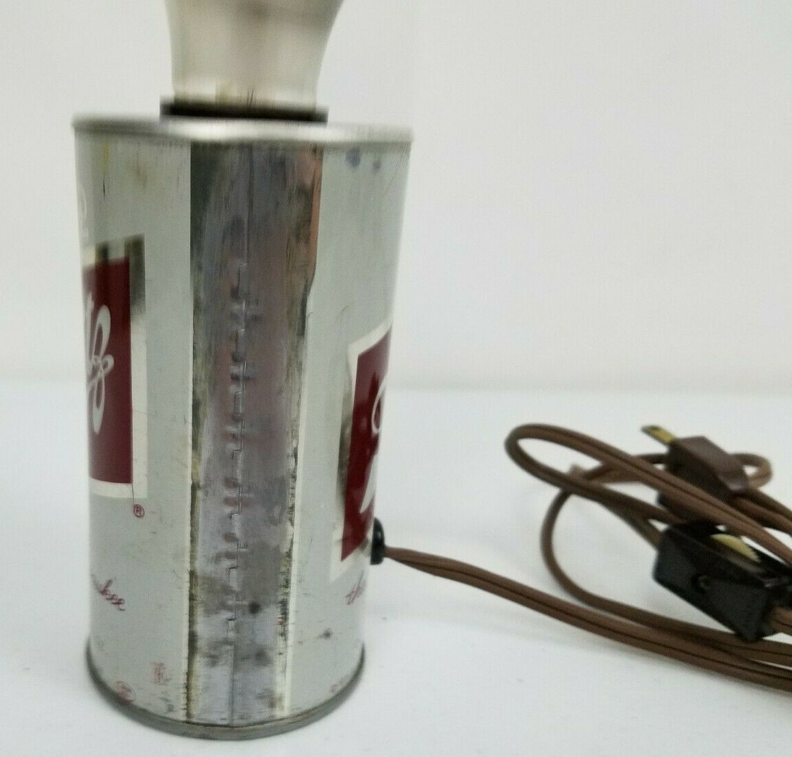 Vintage Schlitz Beer Portable Lamp in working condition