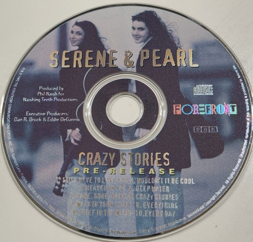 PROMO Serene & Pearl/Considering Lily “Crazy Stories” 1995