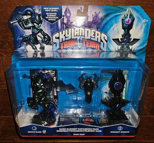 Skylanders Trap Team Dark Element Expansion Pack Knight Mare Museum Dark Spider