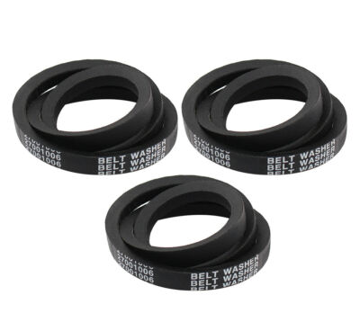 3Pcs 27001006 Washer Drive Belt For Whirpool Amana Maytag Washing Machine 38174