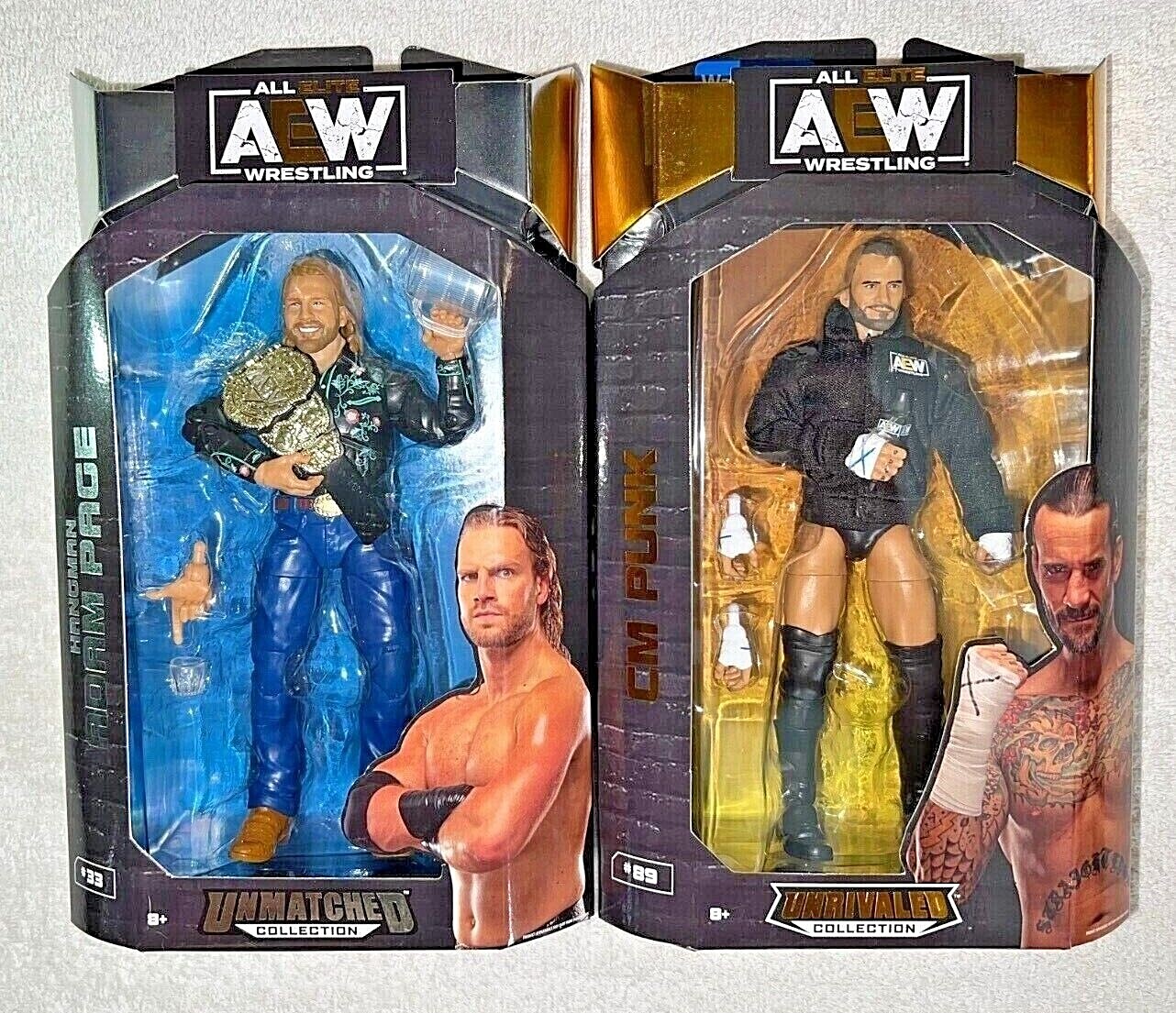 AEW CMパンク フィギュアセット　最終セール中 AEW CMパンク フィギュアセット 最終セール中 AEW CMパンク