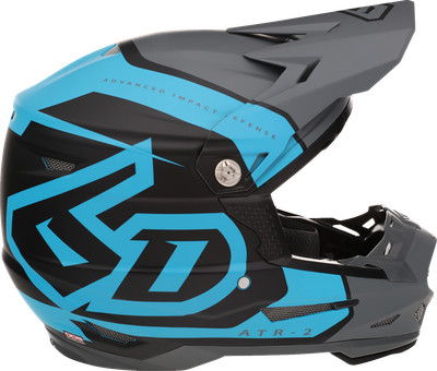 6D HELMETS ATR-2 Torque Helmet Large Cyan/Gray 123237