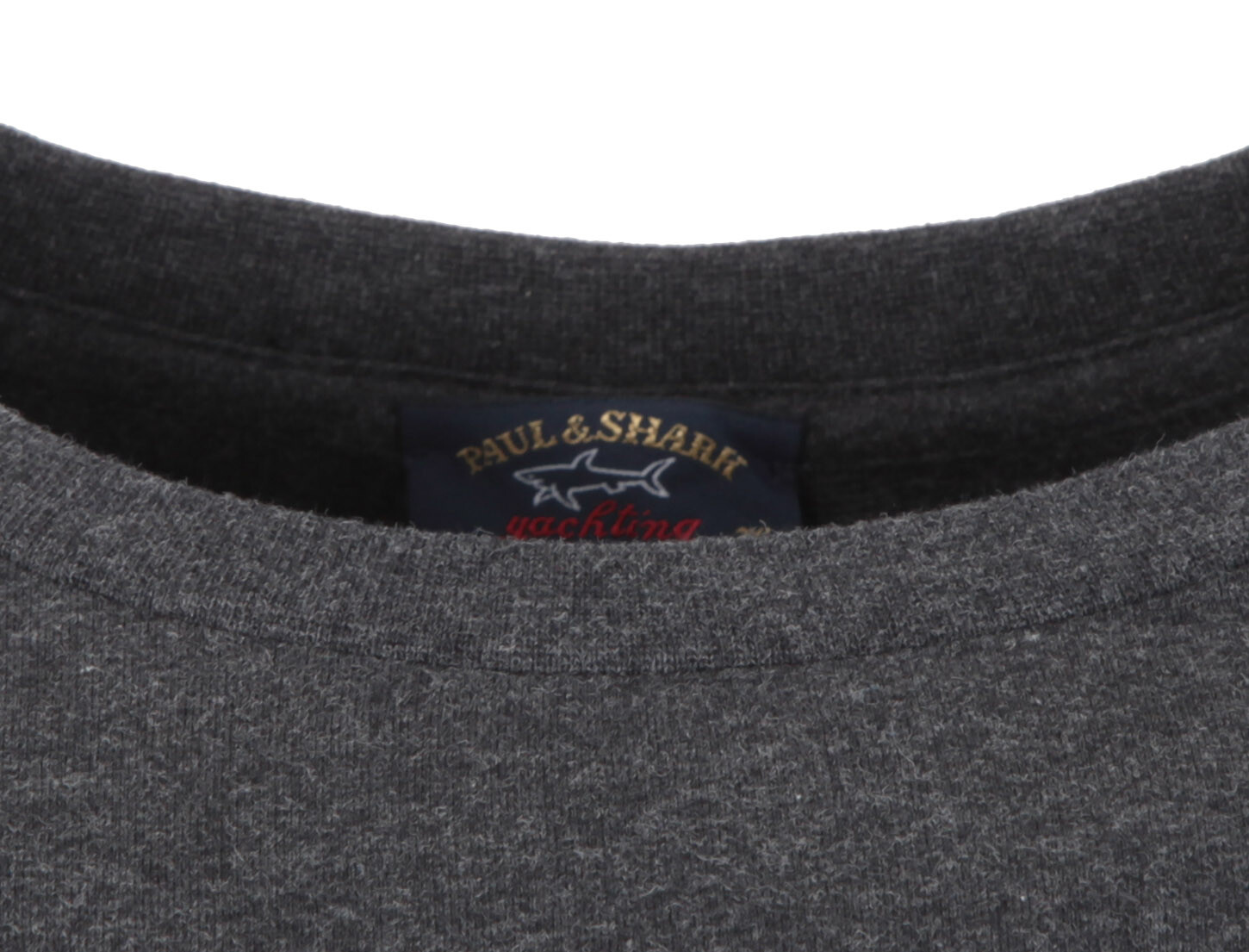 Pre-owned Paul & Shark Yachting Men's Sweatshirt Sweater Jumper Pullover 4xl 100% Cotton In Gray